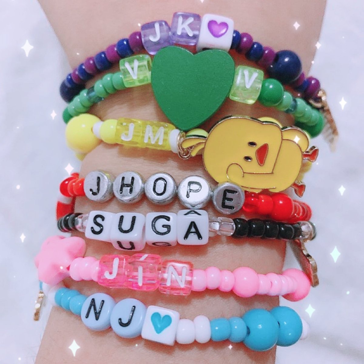 BTS Bracelet available on Now in Seoul